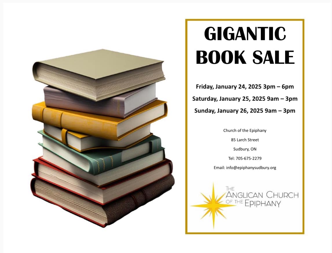 Church of the Epiphany Gigantic Book Sale @ Church of the Epiphany